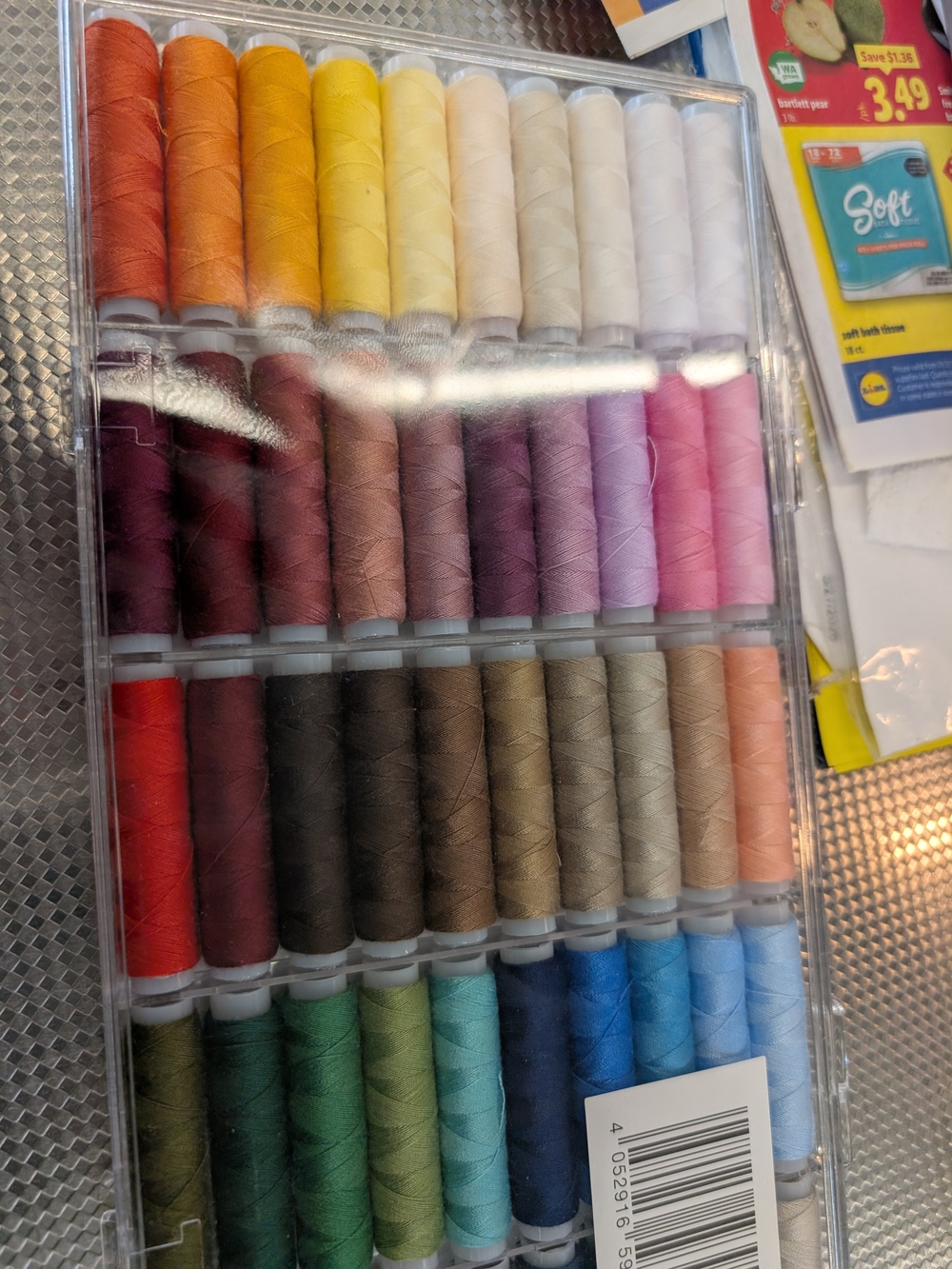 Sewing Thread Kit - Multi-Color Storage Box 64 - Picture 3 of 5